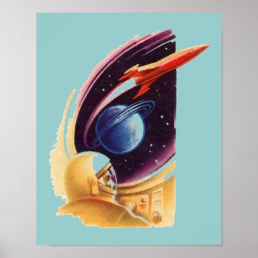 In das Kosmos-Poster Poster (Vorne)