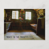 In das Land überführt | Funny Change of Address Ankündigungspostkarte (Vorderseite)