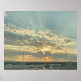 In das Licht fahren Poster