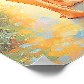 In das Licht gesandt Poster (Ecke)