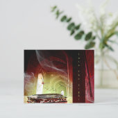 In das Licht - Postkarte (Stehend Vorderseite)