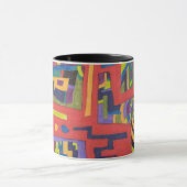 In das Netz, Abstrakte Tasse der Kunst (Zentrum)