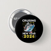In das neue Jahr 2026 cruisen Button (Vorne & Hinten)