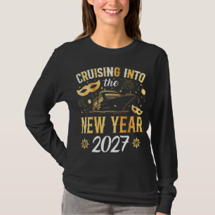 In das neue Jahr 2027 cruisen Frauen LS T-Shirt
