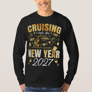 In das neue Jahr 2027 cruisen Männer LS T-Shirt