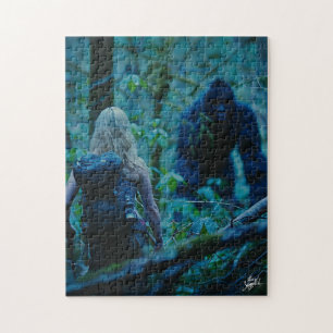 In das Unbekannte: Bigfoot-Begegnung Puzzle
