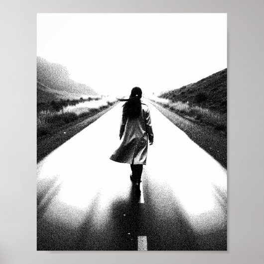In das Verschwinden Poster (Vorne)