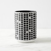 In das Wald Black Ringer Tasse (Zentrum)