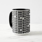 In das Wald  Black Ringer Tasse (Vorderseite Links)