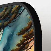 In das Wild-Sasquatch Stehend am Ufer Pickleball Schläger (Linke Seite)