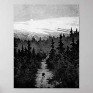 In das Woods Theodor Kittelsen Poster