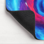 "In das Wurmloch" Weltraum-Mauspad Mousepad (Ecke)