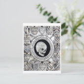 In Death Postkarte (Stehend Vorderseite)