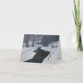 In Deep Winter Feiertagskarte