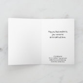 In Deepest Sympathy Cross, Bibel Scripture Card Karte (Innenseite)