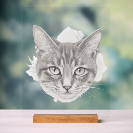 In Deine Seele Blickend Acrylschild (Neutral)