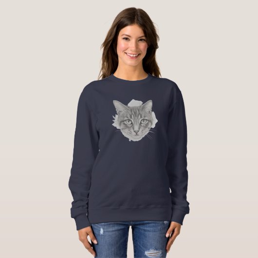 In Deine Seele Blickend Sweatshirt (Vorne ganz)