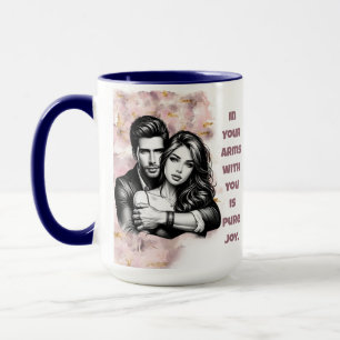 In deinen Armen mit dir Tasse