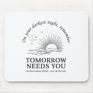 In deiner dunkelsten Nacht erinnere dich, dass dic Mousepad