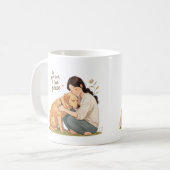 In Deiner Liebe finde ich Frieden Kaffeetasse (Vorderseite Links)