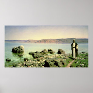 In dem Meer von Galiläa, 1888 Poster