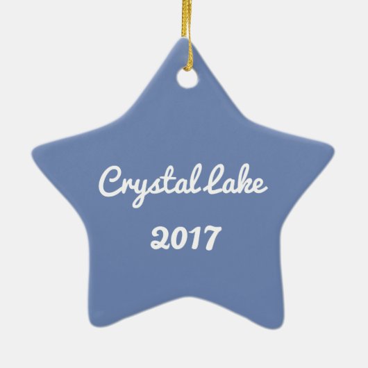 In dem See Keramikornament (Hinten)