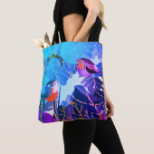 In dem Tal der Farben und des Lichts... Tasche (Von Nahem)
