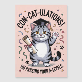 In den 1970er Jahren inspirierte „Con-cat-ulations Magnetkarte