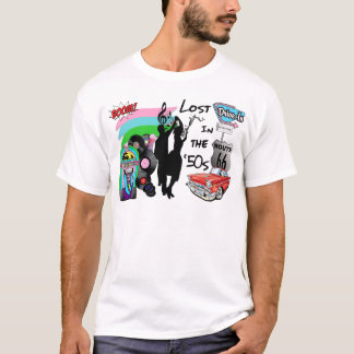 In den 50ern verloren Retro-Kühles Design T-Shirt
