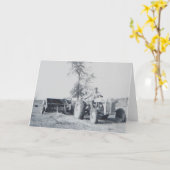 In den 60er Jahren Karte (Gelbe Blume)