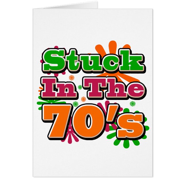 In den 70er Jahren stecken (Vorne)