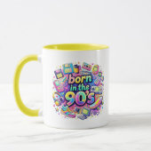In den 90ern geboren tasse (Links)