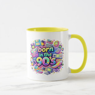 In den 90ern geboren tasse