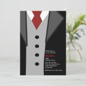 In den 90ern verkleidet einladung (Stehend Vorderseite)