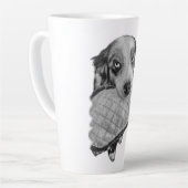 In den Akten gefangen Milchtasse (Linke Ecke)