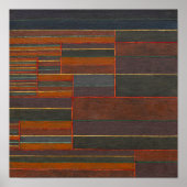 In den aktuellen sechs Schwellenwerten Abstrakt Pa Poster (Vorne)