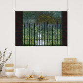 In den alten Wald drucken Poster (Küche)