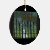 In den alten Wald Keramik Ornament (Rechts)