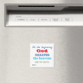In den Anfang Gott erschaffen Magnet (In Situ (Geschirrspüler))