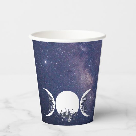 In den Armen der Göttin Heide Pappbecher (Vorderseite)