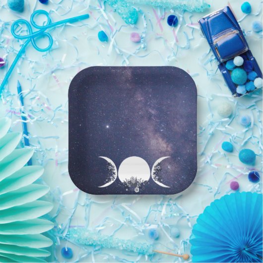 In den Armen der Göttin Heide Pappteller (Party)