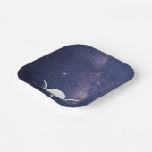 In den Armen der Göttin Heide Pappteller (Gewinkelt)