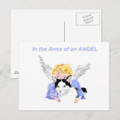 In den Armen eines Engels Postkarte (Vorne/Hinten)