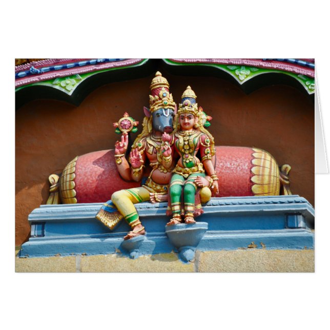 In den Armen von Vishnu (Vorderseite (Horizontal))