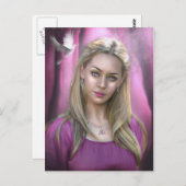 In den Augen der Liebe Postkarte (Vorne/Hinten)