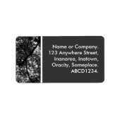 In den Bäumen Adressaufkleber (Vorne)