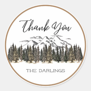 In den Bergen bevorzugen Sticker