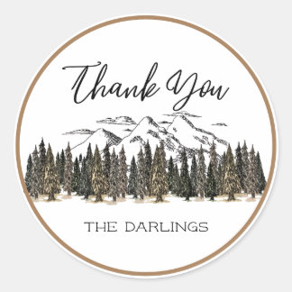 In den Bergen bevorzugen Sticker