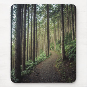 In den Bergen Wakayama wandern, Japan Mousepad