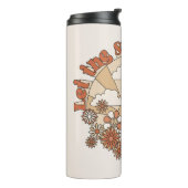 In den Blume Groovy Daisy Hippie den Sonnenschein Thermosbecher (Nach links gedreht)